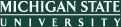 Michigan State University Wordmark Screen